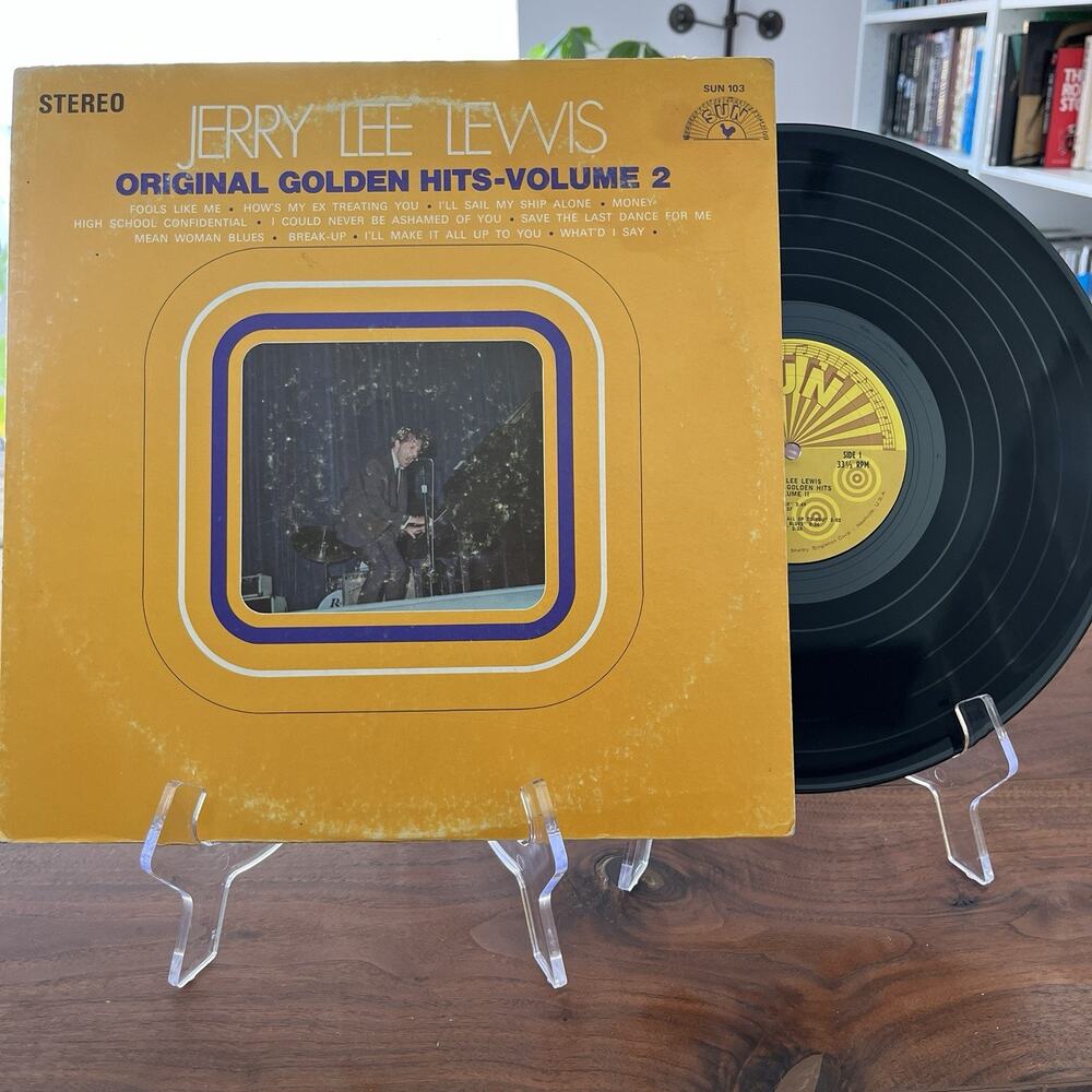 Jerry Lee Lewis Original Golden Hits Volume 2 Vinyl LP 1969 Sun 103